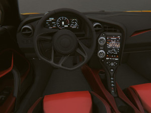 Realistic Mobile Car 15 Model 3D