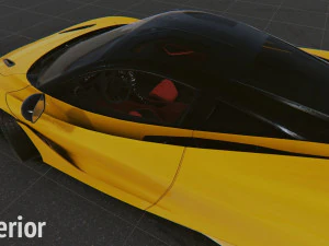 Realistic Mobile Car 15 3D Model