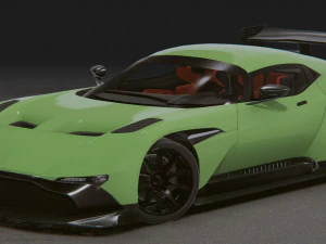 Gerçekçi Mobil Araba 16 3D Model