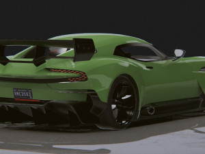 Realistic Mobile Car 16 3D 模型