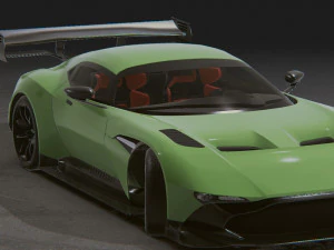 Realistic Mobile Car 16 3D Model