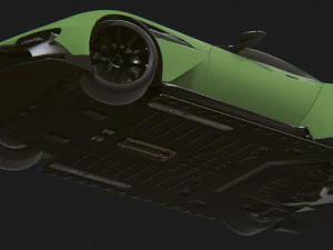 Realistic Mobile Car 16 3D Model