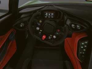 Realistic Mobile Car 16 3D Model