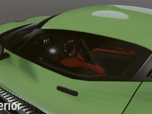 Realistic Mobile Car 16 3D Model