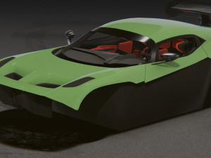 Realistic Mobile Car 16 3D 模型