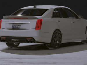 Realistic Mobile Car 18 3D 모델