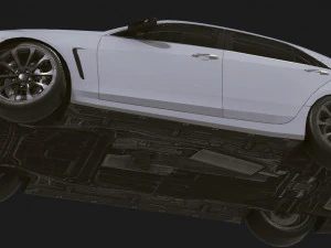 Realistic Mobile Car 18 3D Model