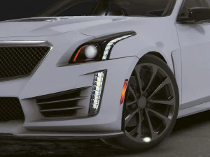 Realistic Mobile Car 18 3D Model