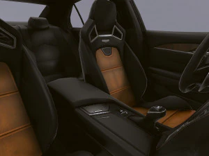 Realistic Mobile Car 18 3D Model