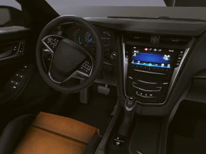 Realistic Mobile Car 18 3D Model
