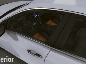 Realistic Mobile Car 18 3D Model