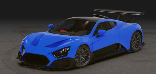 Realistic Mobile Car 24 3D 모델 .c4d .max .obj .3ds .fbx .stl .blend 