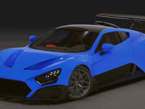 Realistic Mobile Car 24 3D-Modell
