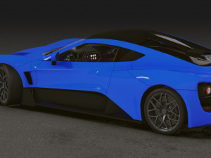 Realistic Mobile Car 24 3D 모델