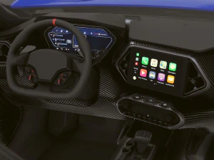 Realistic Mobile Car 24 3D Model