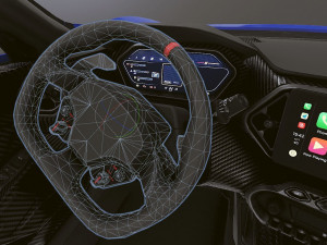 Realistic Mobile Car 24 3D 모델