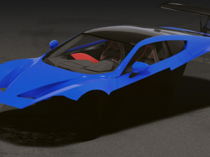 Realistic Mobile Car 24 3D 모델