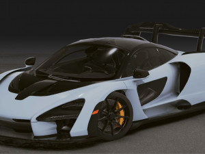 Realistic Mobile Car 40 3D-Modell