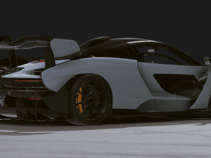 Realistic Mobile Car 40 3D-Modell