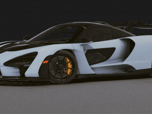 Realistic Mobile Car 40 3D-Modell