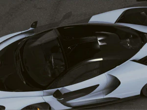 Realistic Mobile Car 40 3D Model