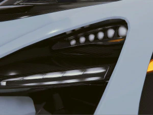 Realistic Mobile Car 40 3D Model