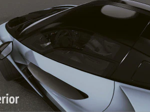 Realistic Mobile Car 40 3D Model