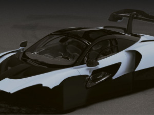 Realistic Mobile Car 40 3D-Modell