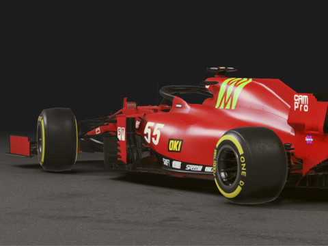 Realistic Mobile Car 38 3D 모델