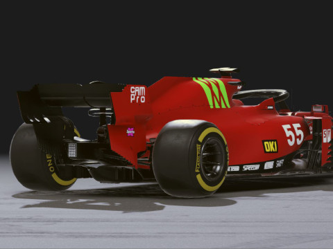 Realistic Mobile Car 38 3D 모델