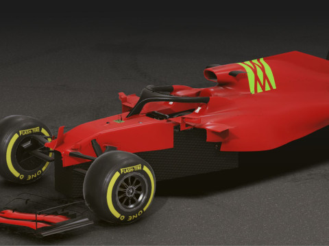 Realistic Mobile Car 38 3D 모델
