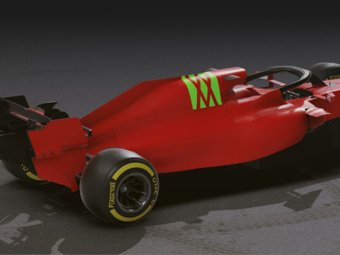 Realistic Mobile Car 38 3D 모델