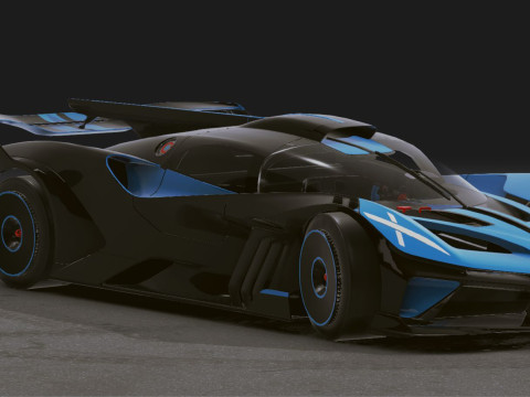 Realistic Mobile Car 39 Model 3D