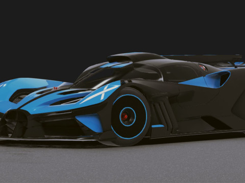 Realistic Mobile Car 39 Model 3D
