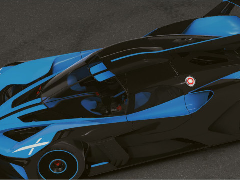 Realistic Mobile Car 39 Model 3D