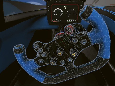 Realistic Mobile Car 39 Model 3D