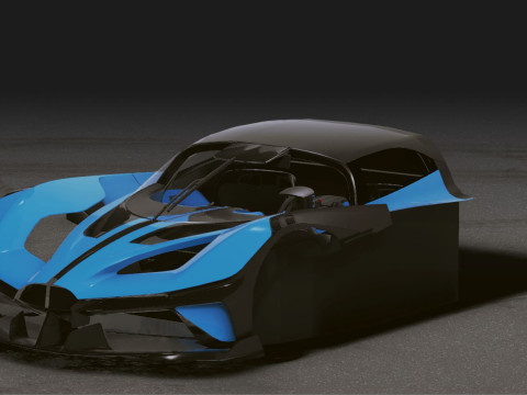 Realistic Mobile Car 39 Model 3D