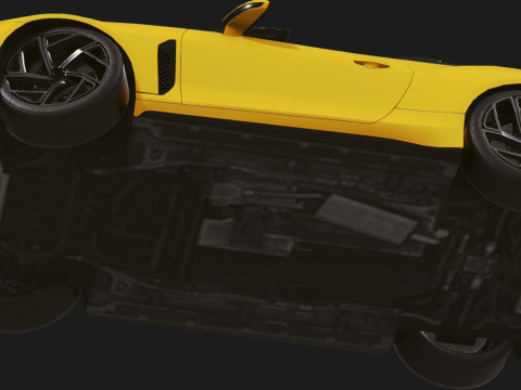 Realistic Mobile Car 21 3D 模型