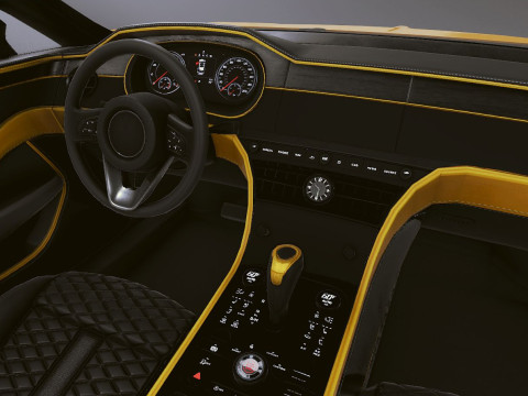 Realistic Mobile Car 21 3D 模型