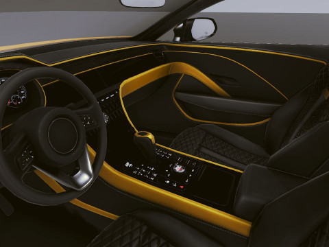 Realistic Mobile Car 21 3D 模型