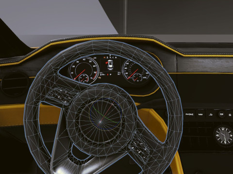 Realistic Mobile Car 21 3D 模型