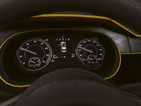 Realistic Mobile Car 21 3D 模型
