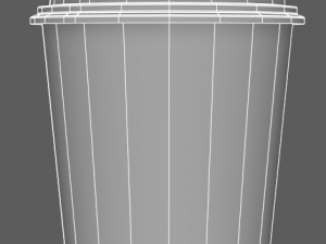 disposable coffee cup 3D मॉडल