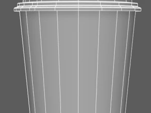 disposable coffee cup 3D Model