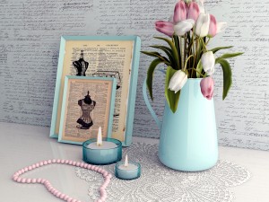 decor tulips in the file attached as 2010 3d max 3D Модель