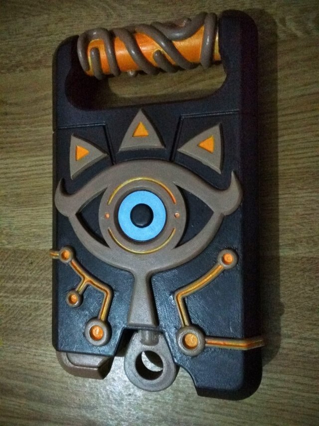 the sheikah slate 3Dプリントモデル .c4d .max .obj .3ds .fbx .stl .blend