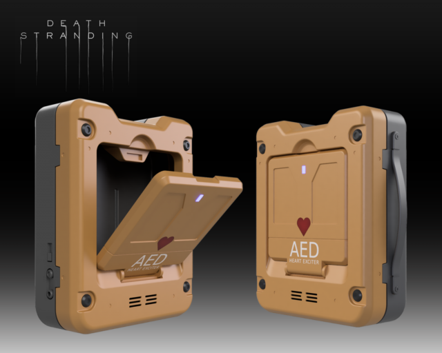 heartman aed from death stranding 3D Print Model .c4d .max .obj .3ds .fbx .stl .blend