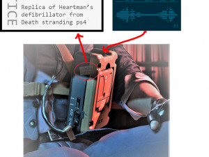 heartman aed from death stranding Modèles 3D en vedette