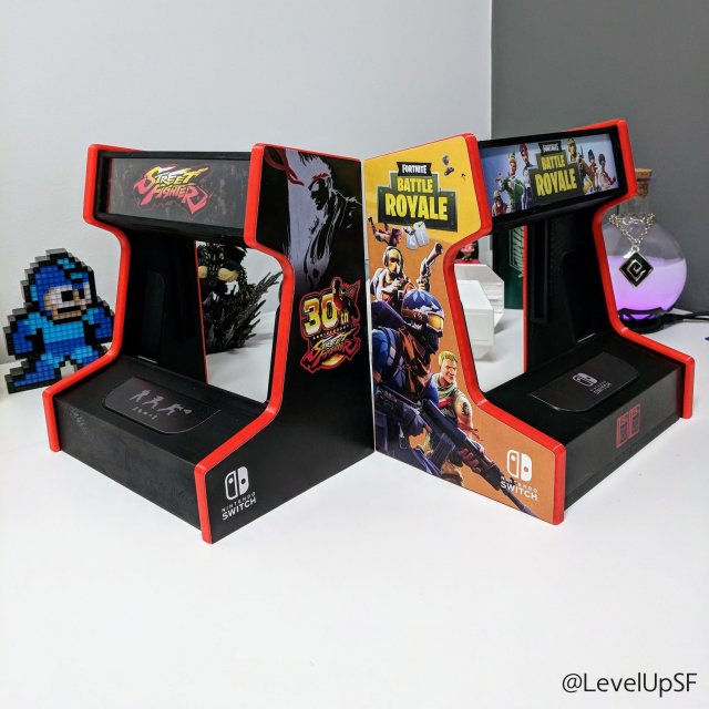 switchcade nintendo switch 3Dプリントモデル .c4d .max .obj .3ds .fbx .stl .blend 