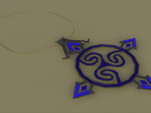celtycki amulet Model 3D